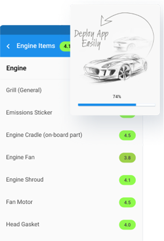 Vehicle Condition Report App with Grading